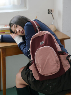 Nest Sling Backpack (Berry Red)