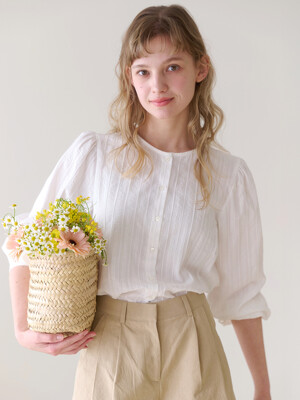 Hayden blouse_ Ivory
