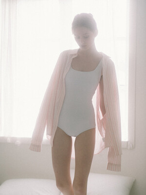Loose Fit Stripe Shirt - Pink