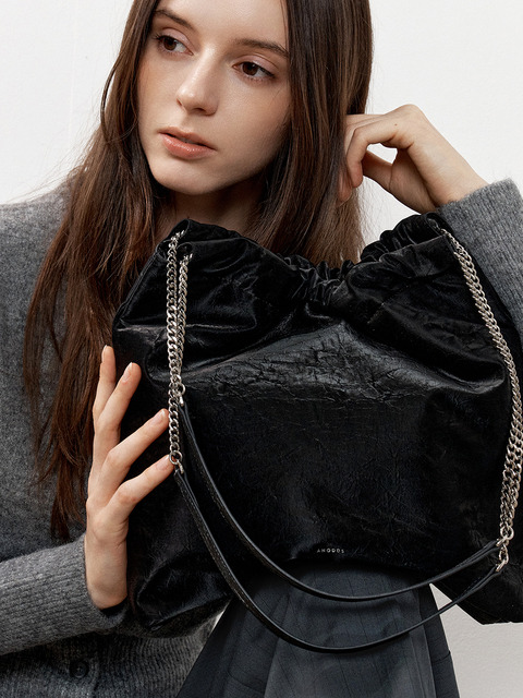 앤오즈 VELTA SHOPPER chain shoulder bag 2 color
