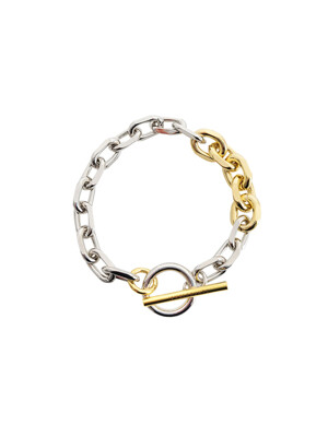 Combination Bold Chain Bracelet