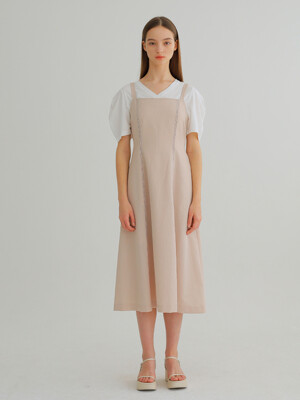 SUMMER CAMISOLE DRESS / BEIGE