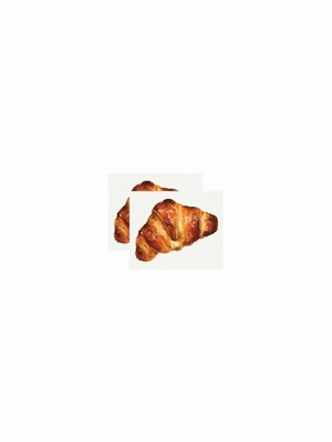 Croissant 타투스티커 페어 2매