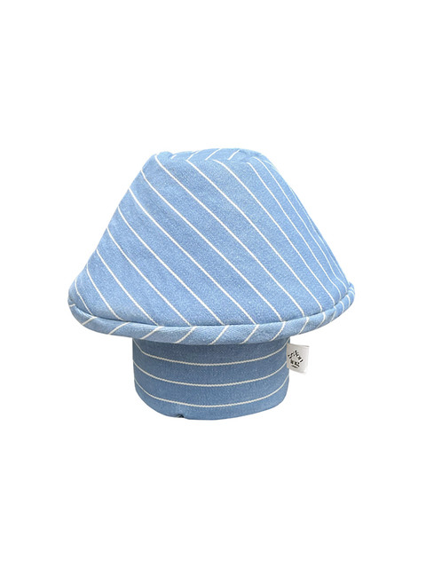 패브릭,홈데코,생활용품,가구/수납 - 시즈닝 오브제 (seasoning objet) - Blue Stripe Mushroom