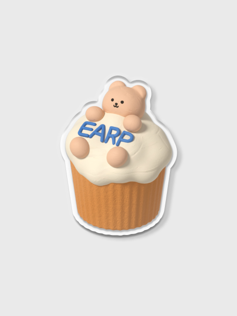 휴대폰/기기케이스 - 어프어프 (EARP EARP) - CUPCAKE COVY(아크릴스마트톡)