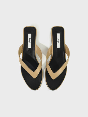 Flip-Flop Sandals_Beige