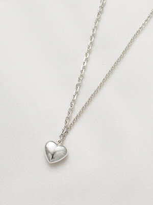 Marina Heart 925 Silver Necklace