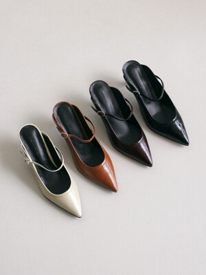 Bellini pointed toe mules_CB0102(4colors)