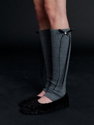 Ribbon Rib Wool Leg Warmer_3COL (L234MSC020)