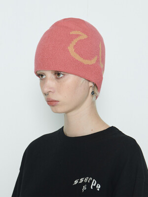 Wind Beanie Coral Pink