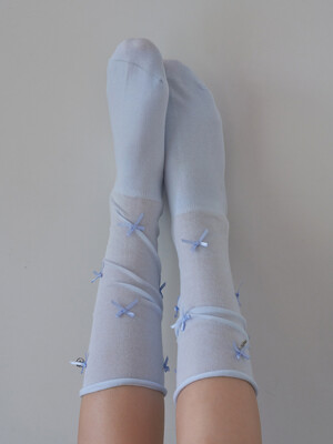 Ribbon Party Knee Socks