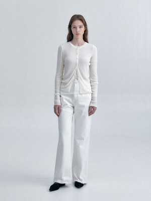 Slim Fit Ribbed C/D_3color