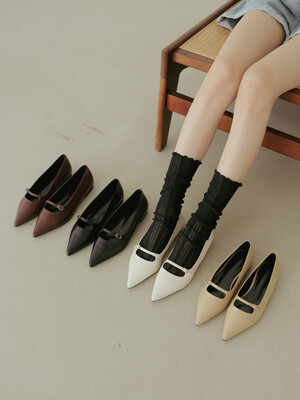 ljh7079 classic point maryjane flat _ 4colors