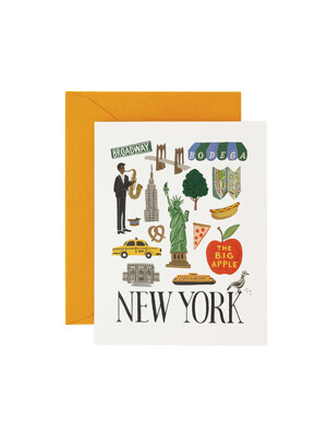 라이플페이퍼 New York City Card 도시 카드