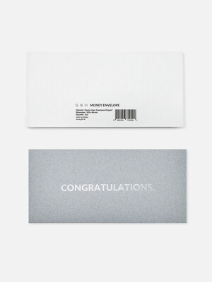 GBH HOME MONEY ENVELOPE CONGRATULATIONS 5EA