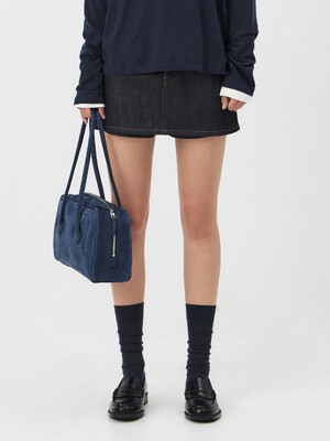25PS RAKE DENIM SKIRT-PANTS