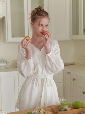 Lemon verbena jumpsuit (white)