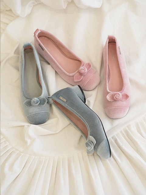 옴니포턴트 (223)NEW 컬러 추가 omn Rose Velvet Pumps 로즈벨벳펌프스 _4colors