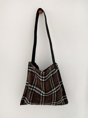 wool simple bag_ dak