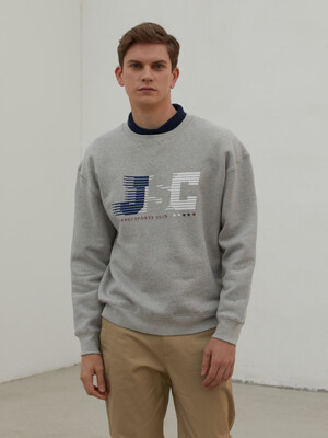 JSC Olympic sweatshirts_Men (Melange Grey)