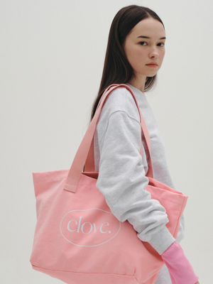 Logo Cotton Totebag (Pink)