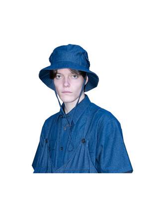 [DUBLINWARE]GARDEN POCKET HAT_ DENIM