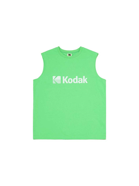 티셔츠,티셔츠 - 코닥 어패럴 (KODAK Apparel) - 에센셜 워딩 슬리브리스 GREEN