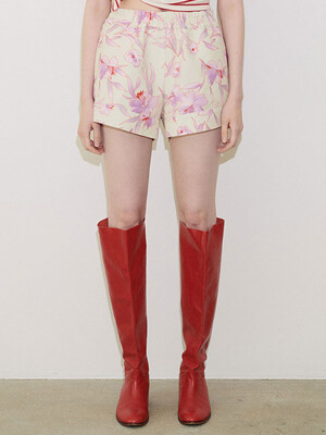 COCO FLOWER SHORT PANTS_PINK