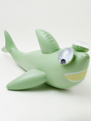 [국내공식] Inflatable Giant Sprinkler Shark Tribe Khaki_상어 자이언트 스프링쿨러_S3PSPGST
