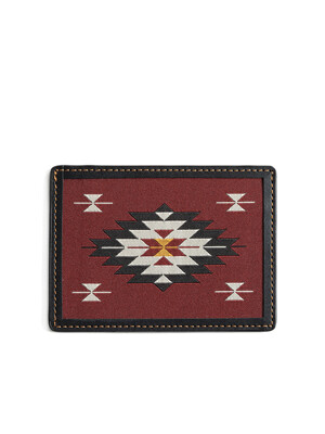 CHIMAYO CARD CASE (dark red)