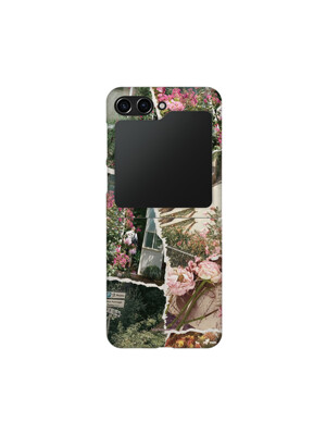 floral garden collage 디자인 [제트플립 하드 폰케이스]