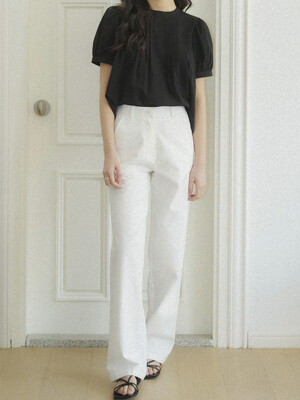24SS_ 브리즈 코튼 팬츠 Breeze cotton pants (White)