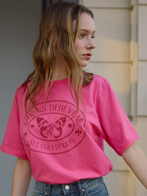 Butterfly Classic T-shirt [Pink]