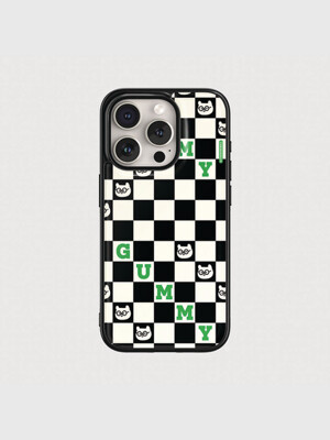 color lettering checkerboard [에폭시 범퍼케이스]