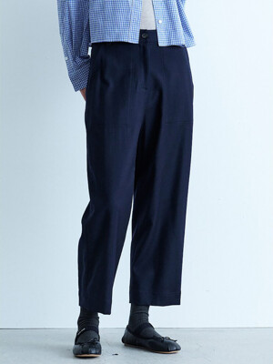 Signature Slim Straight Pants  Navy (KE4821M05R)