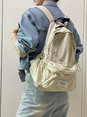 Feather backpack (페더 백팩) / 베이지