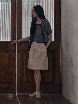 BOTHELL MIDI SKIRT_IVORY
