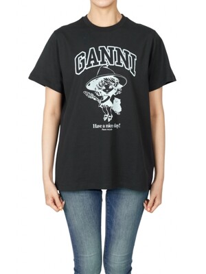 GANNI 가니 여성 반팔티셔츠 T4138 252