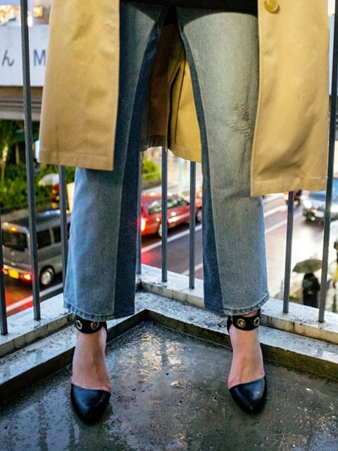 monts024 slimmer wide reformed jeans