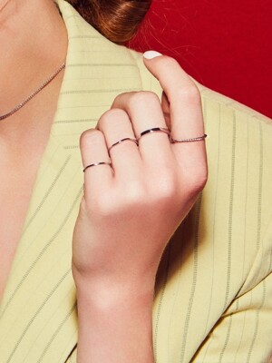 [Surgical_4 Set] Slim Surgical Rings
