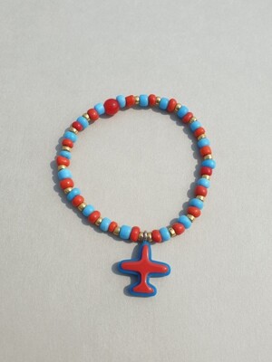 Casual airplane beads Bracelet