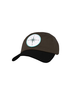 COMPASS DAD HAT OLIVE
