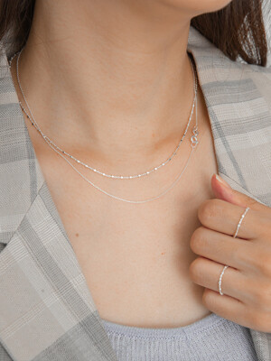 [SILVER925] SILVER DOT NECKLACE