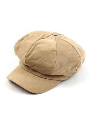 Washing Bold CT Beige Newsboy Cap 뉴스보이캡