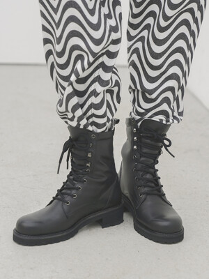 Lace-Up Boots_BLACK