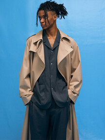 [리퍼브][X Begin2.0.2]Weatherproof Double Wool Trench Coat_2color