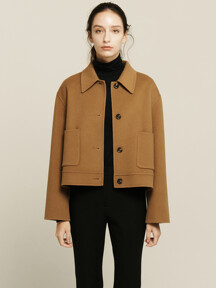 아우터 - 프론트로우 (FRONTROW) - [Day-wool] Handmade Cropped Jacket_2color