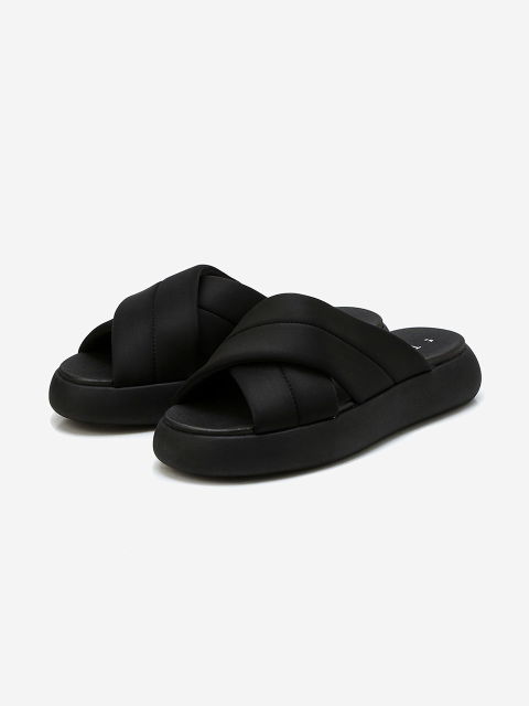 뮬/슬리퍼,뮬/슬리퍼 - 탐스 (TOMS) - 탐스 알파가타 맬로우 크로스오버 여성 슬라이드 블랙