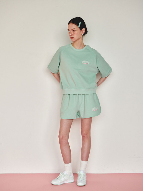 팬츠 - 더스웻 (The Sweat.) - Exercise Piping Sweat Short (MINT)