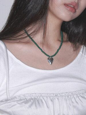 GREEN LUV NECKLACE